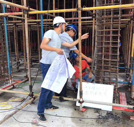 桂華分公司：堅(jiān)守崗位，端午節(jié)建設(shè)工地不停歇