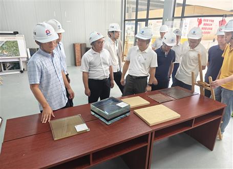 集團(tuán)公司檢查組到冶建項目開展三季度質(zhì)量安全綜合大檢查暨勞動競賽項目現(xiàn)場考評